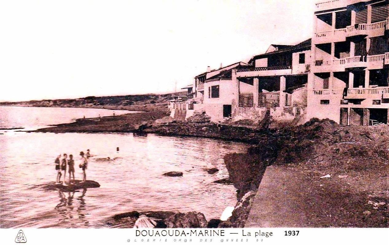 Douaouda --Marine - La Plage - 1937.jpg